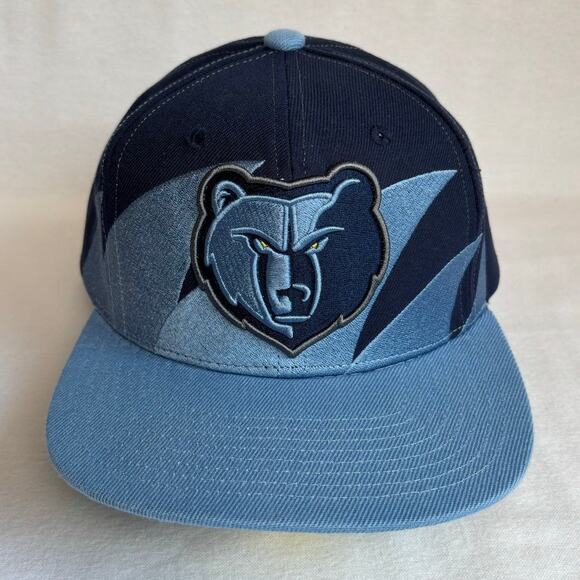 Mitchell & Ness Other - RARE 90s style‎ Sharktooth Memphis Grizzlies Mitchell & Ness snapback hat blue